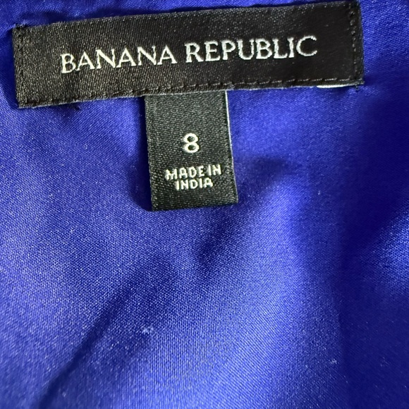 Banana Republic Cobalt Blue Lace Midi Dress - Picture 7 of 8